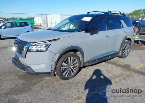 2022 Nissan Pathfinder Platinum 2Wd z USA, uszkodzony, nr VIN 5N1DR3DG6NC243765